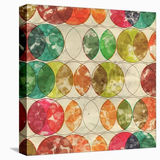 Geometric Color Shape XIV-null-Stretched Canvas