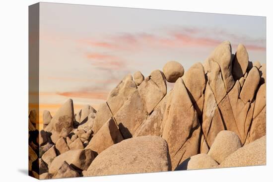 Geometric Rock Formation, Joshua Tree NP, California, USA-Jaynes Gallery-Premier Image Canvas