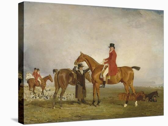 George, 5th Duke of Gordon on 'Tiny', 1806-7-Benjamin Marshall-Premier Image Canvas