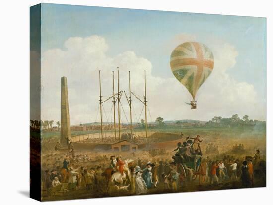 George Biggin's Ascent in Lunardi's Balloon, 1785-Julius Caesar Ibbetson-Premier Image Canvas