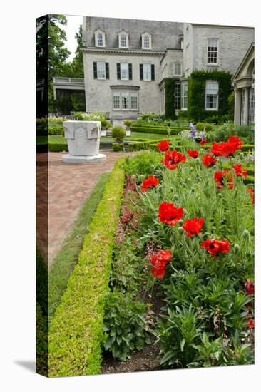 George Eastman House, Museum, Garden, Rochester, New York, USA-Cindy Miller Hopkins-Premier Image Canvas