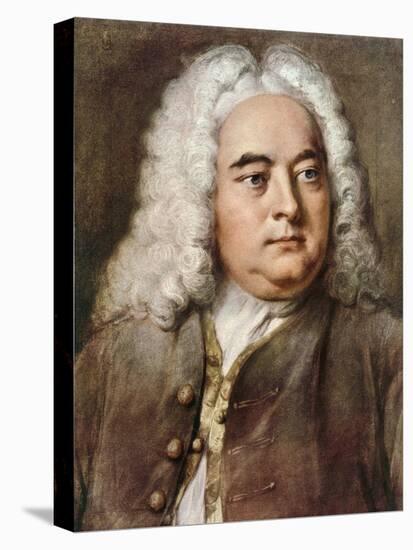 George Frideric Handel, 1685-1759 German composer-null-Premier Image Canvas