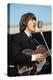 George Harrison Playing Guitar and Singing-null-Premier Image Canvas