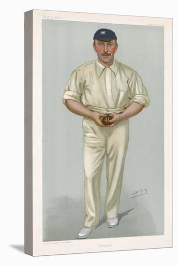 George Hirst Yorkshire Cricketer-Spy (Leslie M. Ward)-Premier Image Canvas