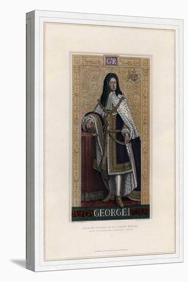 George I, King of Great Britain-William Home Lizars-Premier Image Canvas