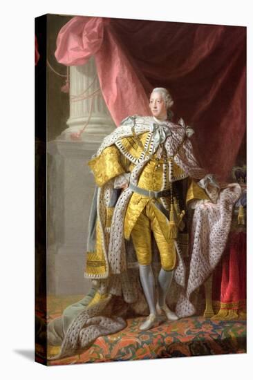 George III (1738-1820)-Allan Ramsay-Premier Image Canvas