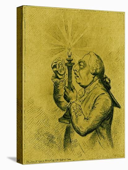 George III caricature by James Gillray-James Gillray-Premier Image Canvas