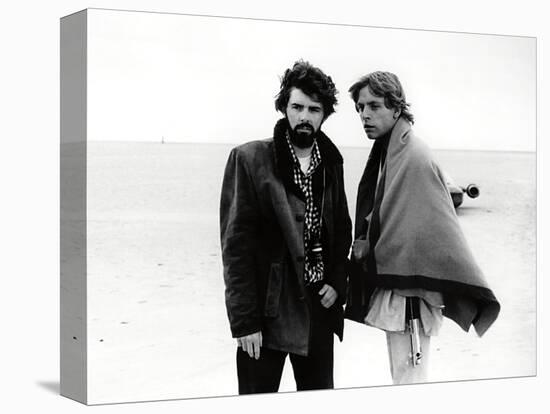 GEORGE LUCAS; MARK HAMILL. "Star Wars: Episode IV-A New Hope" [1977], directed by GEORGE LUCAS.-null-Premier Image Canvas