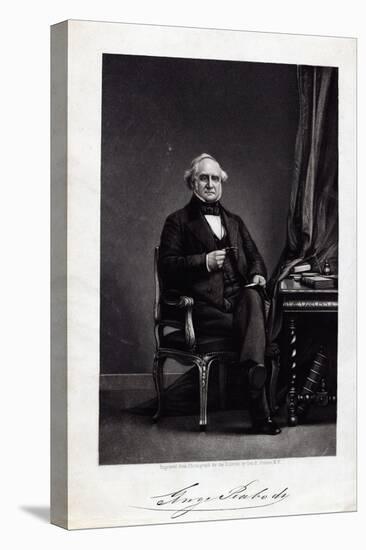 George Peabody Engraving-George Edward Perine-Premier Image Canvas