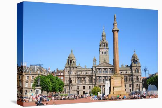 George Square in Glasgow-meunierd-Premier Image Canvas