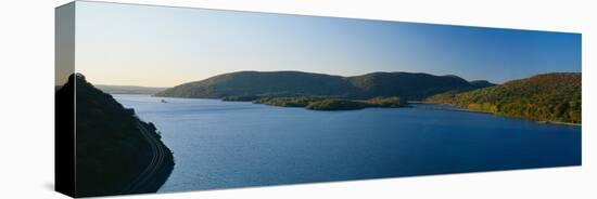 George W. Perkins Memorial Drive in Bear Mountain State Park, Hudson River Valley, New York-null-Stretched Canvas