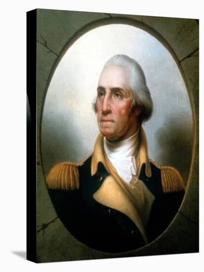 George Washington (1732-9), First President of United States (1789-9)-Rembrandt Peale-Premier Image Canvas