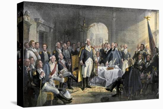 George Washington and His Generals, American Revolution-null-Premier Image Canvas