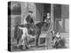 George Washington at Home with Family-null-Premier Image Canvas