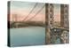 George Washington Bridge, Englewood-null-Stretched Canvas