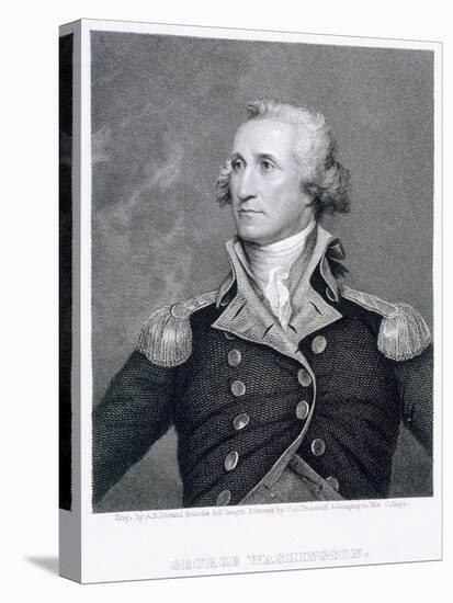 George Washington, engraved by Asher Brown Durand-John Trumbull-Premier Image Canvas