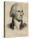 George Washington, First US President-Library of Congress-Premier Image Canvas