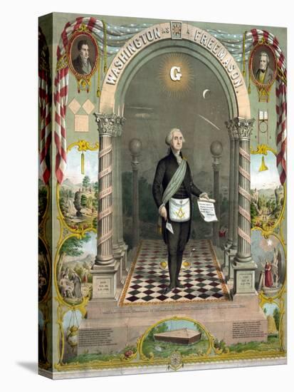 George Washington, Freemason-Science Source-Premier Image Canvas