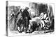 George Washington on His Deathbed, Mount Vernon, Virginia, USA, 1799-null-Premier Image Canvas