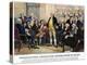 George Washington-Currier & Ives-Premier Image Canvas