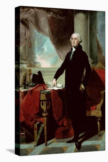 George Washington-Gilbert Stuart-Premier Image Canvas