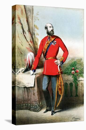 George William Frederick Charles, 2nd Duke of Cambridge, British Soldier, C1855-null-Premier Image Canvas