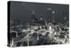 Georgia, Atlanta, Centennial Olympic Park, Elevated City View at Dusk-Walter Bibikow-Premier Image Canvas