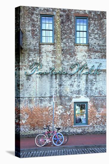 Georgia, Savannah, Factor's Walk, Restored Cotton Warehouse, River Street, Shops, Restaurants-John Coletti-Premier Image Canvas