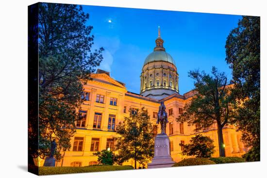 Georgia State Capitol Building in Atlanta, Georgia, Usa.-SeanPavonePhoto-Premier Image Canvas