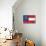 Georgia State Flag-Lantern Press-Stretched Canvas displayed on a wall