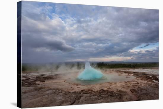 Geothermal Geysers And Pools In Iceland-Joe Azure-Stretched Canvas