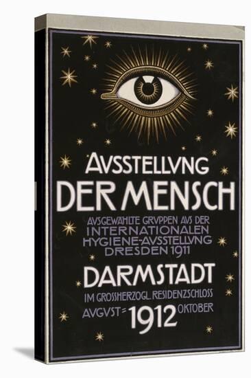 German Advertisement for a 'Hygiene Exhibition' in Darmstadt, Printed by C.C. Meinhold Und S…-Franz von Stuck-Premier Image Canvas