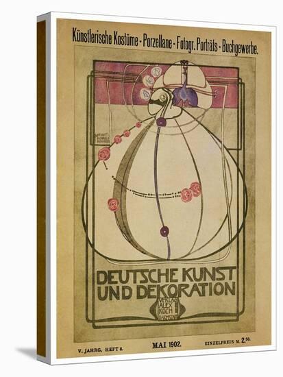German Art & Decoration Exhibition-Margaret MacDonald-Stretched Canvas