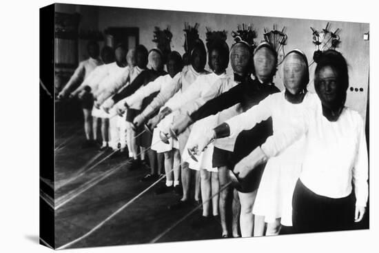 German Fencing Academy, 1925-null-Premier Image Canvas
