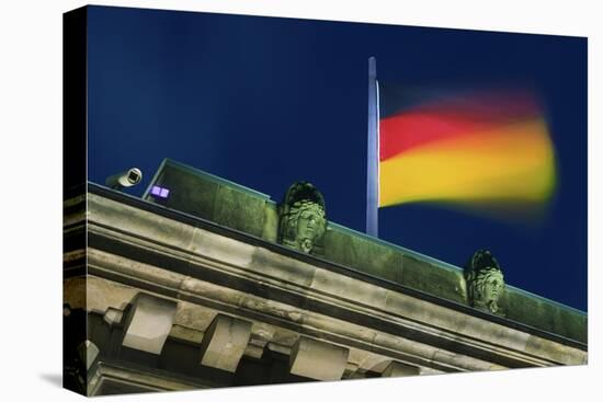 German Flag Flying from the Reichstag-Jon Hicks-Premier Image Canvas