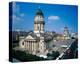 German French Cathedral Berlin-null-Stretched Canvas