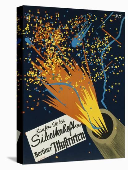 German Poster Advertising the New Year's Issue of the Periodical 'Berliner Illustrierte Zeitung'-null-Premier Image Canvas