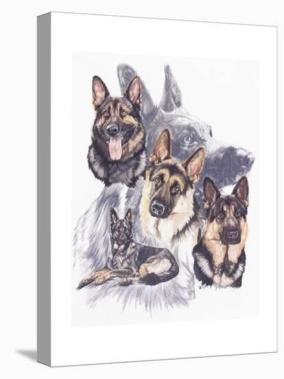 German Shepard-Barbara Keith-Premier Image Canvas