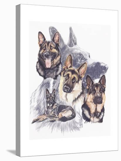 German Shepard-Barbara Keith-Premier Image Canvas