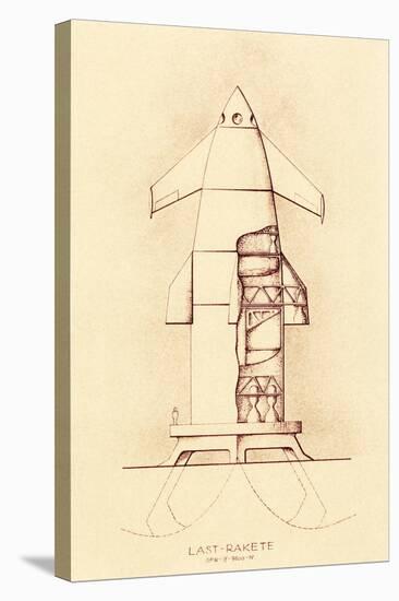 German Space Shuttle Study, 1951-Detlev Van Ravenswaay-Premier Image Canvas