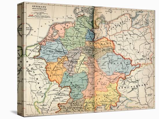 Germany about the Year 1000, c1906, (1907)-Karl Wolf-Premier Image Canvas