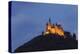 Germany, Baden-Wurttemberg, Castle Hohenzollern, Lighting, Evening-Herbert Kehrer-Premier Image Canvas