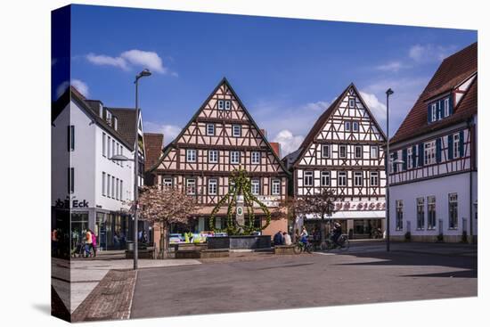 Germany, Baden-Wurttemberg, Metropolregion Stuttgart, Kirchheim Unter Teck, Marketplace-Udo Siebig-Premier Image Canvas