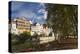 Germany, Baden-Wurttemburg, Tubingen, Old Town Buildings Along the Neckar River-Walter Bibikow-Premier Image Canvas