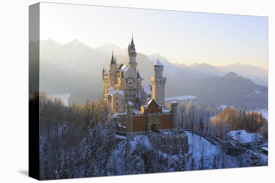 Germany, Bavaria, Allg?u, Neuschwanstein Castle-Herbert Kehrer-Premier Image Canvas