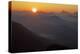 Germany, Bavaria, Bavarian Alpine Foothills, Jochberg, Sunrise Above the Mangfallgebirge, Halserspi-Bernd Rommelt-Premier Image Canvas