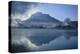 Germany, Bavaria, Fog over the 'Forggensee' (Lake) Near FŸssen, Mountain, SŠuling-Uwe Steffens-Premier Image Canvas