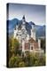 Germany, Bavaria, Hohenschwangau, Elevated View of a Castle in the Fall-Walter Bibikow-Premier Image Canvas