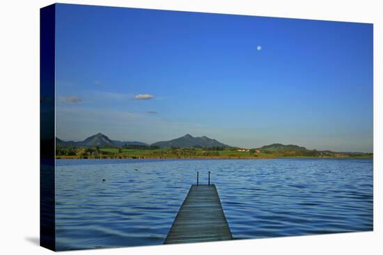 Germany, Bavaria, Morning, 'Hopfensee' (Lake), 'OstallgŠu' (District-Uwe Steffens-Premier Image Canvas