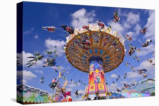 Germany, Bavaria, Munich, Theresienwiese Oktoberfest, Whirligig-Udo Siebig-Premier Image Canvas